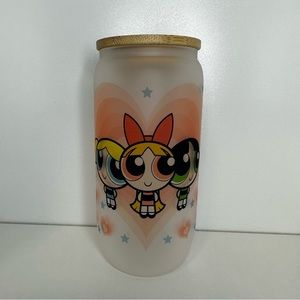 THE POWERPUFF GIRLS Can glass cup